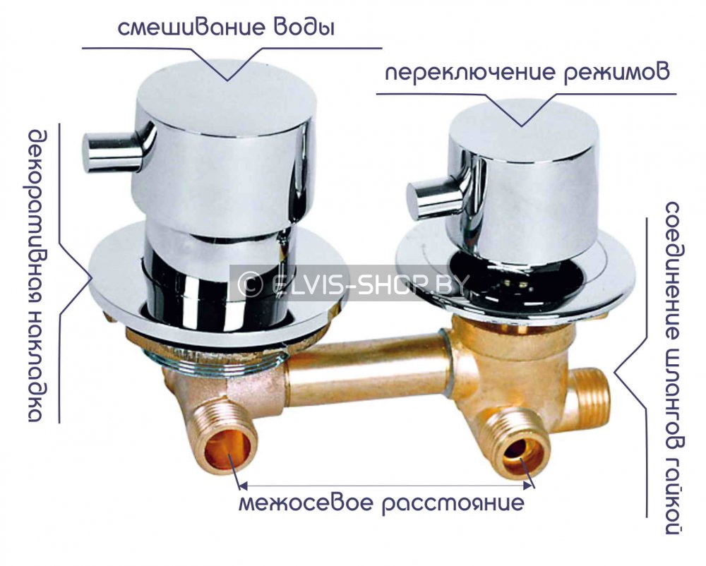 Смеситель для душевой кабины
