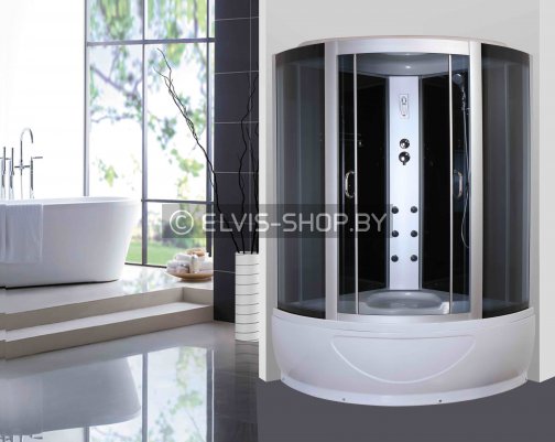 Душевой бокс с ванной PG125H GRAY