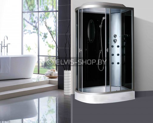 Душевая кабина 8012L GRAY ЛЕВАЯ