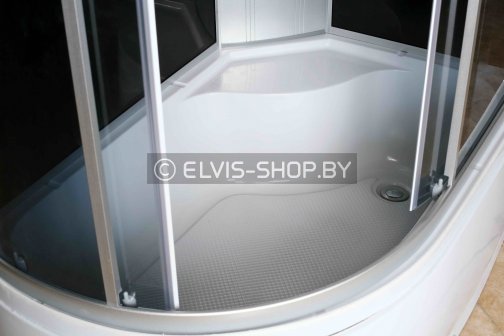 Поддон душевой кабины (бокса) 8012HE GRAY ЛЕВАЯ