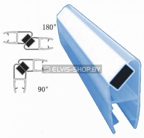 Магнитный уплотнитель для душевой кабины