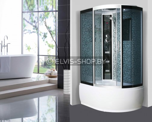 Душевая кабина (бокс) PG8512H CRYSTAL ПРАВАЯ