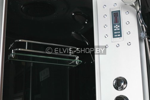 Полка и пульт управления душевого бокса PG900L GRAY