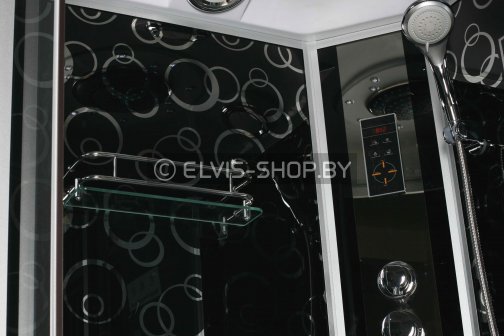 Полка и пульт с радио душевого бокса PG900L NEGRO