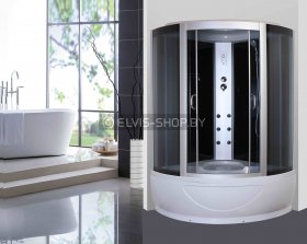Душевая кабина (бокс) с ванной PG135H GRAY