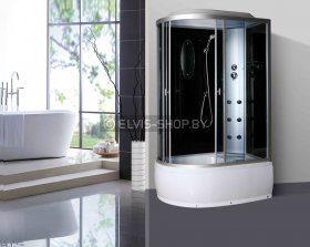 Душевая кабина 8012H GRAY ЛЕВАЯ