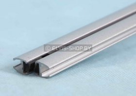 Магнитный уплотнитель для душевой кабины - алюминий